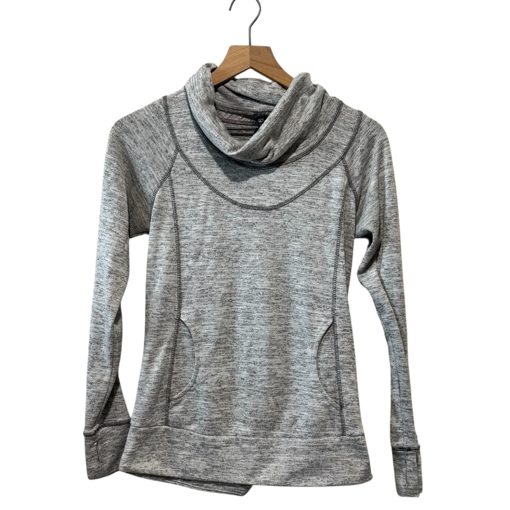 KUHL Leah Grey Cowl Neck Pullover Sweater XS